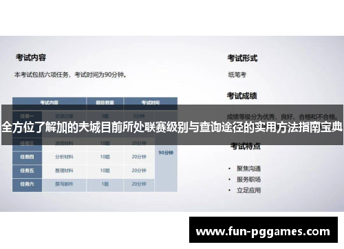全方位了解加的夫城目前所处联赛级别与查询途径的实用方法指南宝典 全方位了解加的夫城目前所处联赛级别与查询途径的实用方法指南宝典